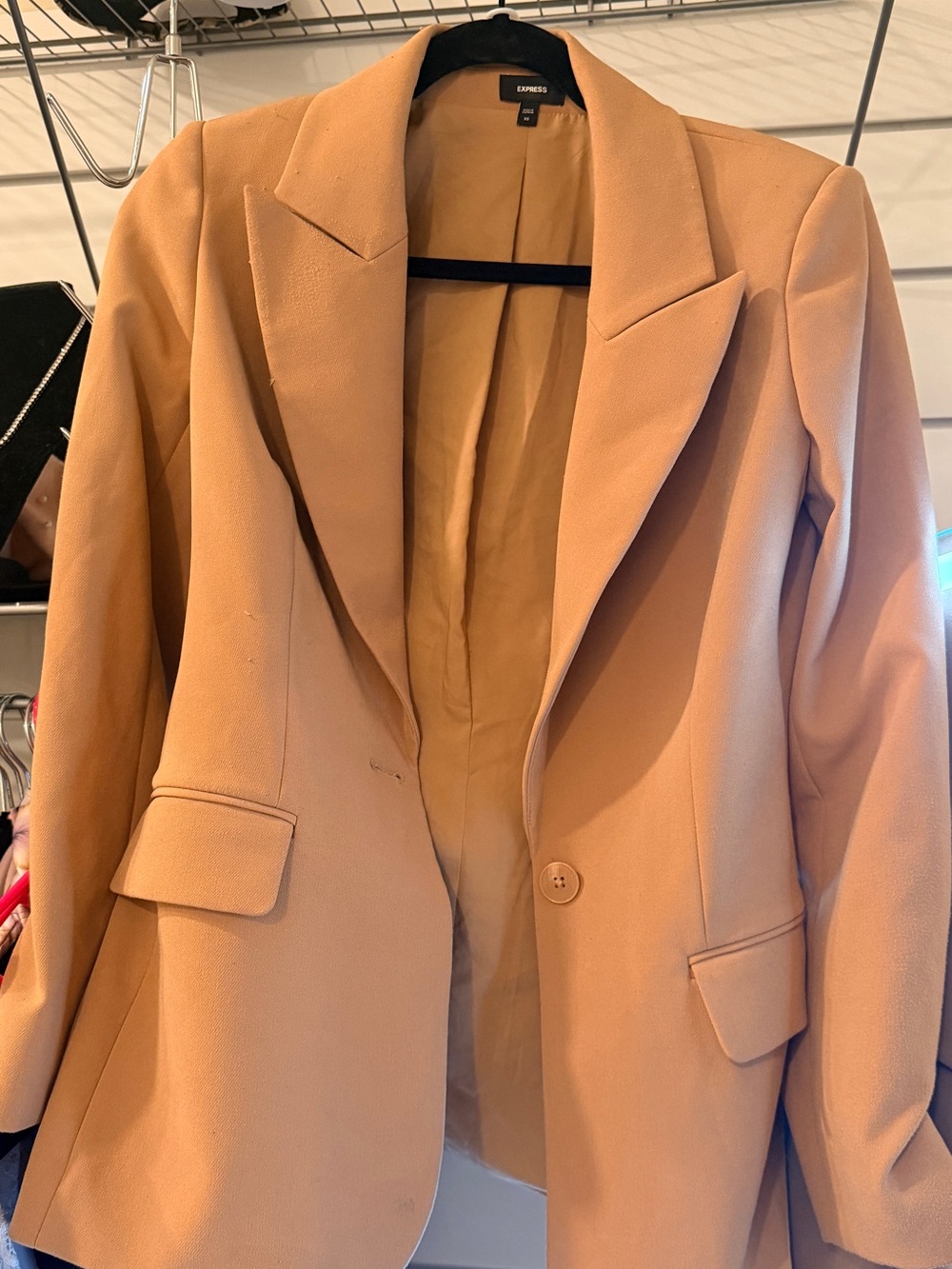Express Camel Tan Blazer